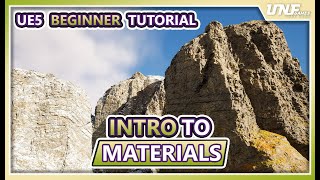 Unreal Engine 5 Beginner Materials Tutorial  A Complete Guide in UE5 [upl. by Eiaj326]