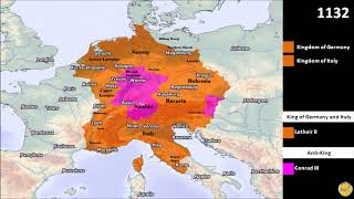 History of the Germans the rise of the Holy Roman Empire [upl. by Naxela335]