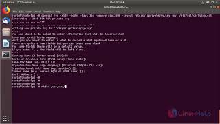 Installation SSL Certificate on UbuntuLinuxmintDebian to Secure Apache [upl. by Draner]