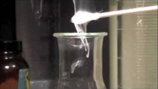 HYDROCHLORIC ACID and AMMONIA reaction [upl. by Elokkin411]