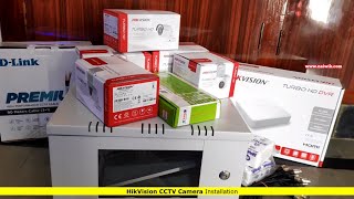 HIkVision CCTV Camera Installation and Setup [upl. by Annemarie920]