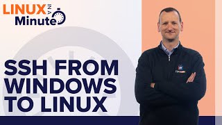 How to SSH from Windows to Linux  Linux in a Minute [upl. by Asilav]