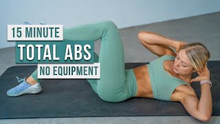 Day 13  15 MIN Strong ABS WORKOUT  Core Strength No Equipment No Repeat [upl. by Irrehs]