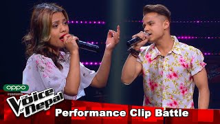 Kiran Vs Suraksha quotJanam Janam Jiula Sangaiquot Battle Round  The Voice of Nepal 2021 [upl. by Atter865]