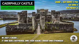 Caerphilly Castle  The Largest in Wales 2nd in Britain [upl. by Sices]