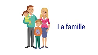 Français A1  la famille [upl. by Notlew]