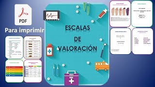 ESCALAS PARA ESTUDIANTES Y PASANTES DE ENFERMERIA [upl. by Ayrad]