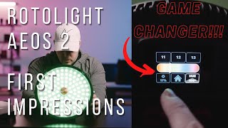 RotoLight Aeos 2 Light First Impressions Is the HYPE real [upl. by Dihaz]