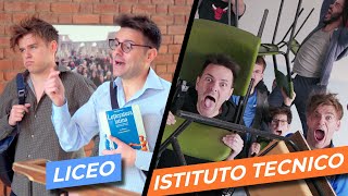 LICEO VS ISTITUTO TECNICO  Parodia Scuola  iPantellas [upl. by Thun]