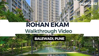 Rohan Ekam Balewadi  Rohan Builders New Launch in Pune  2 3 amp 4 BHK Homes in Balewadi [upl. by Anaujal]