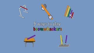 Five ways to play boomwhackers [upl. by Edas122]