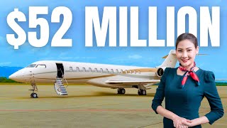 Bombardier Global 8000 Takes to The Skies Full Private Jet Tour [upl. by Elisabet]