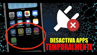 Cómo desactivar temporalmente WhatsApp Instagram Facebook sin desinstalar las apps 💥 [upl. by Ttehr]