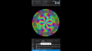 Python Turtle Graphics 7  multi colors designs CodingWithKarthik [upl. by Rossing249]