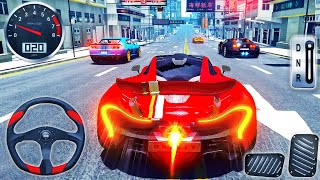 Impossible Car Stunts Driving  Sport Car Racing Simulator 2021  Android GamePlay [upl. by Aleehs]