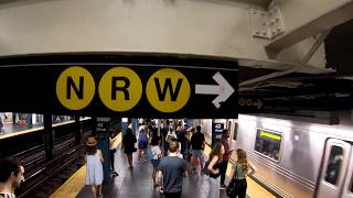 ⁴ᴷ The Busiest NYC Subway Station Times Square–42nd StreetPort Authority Bus Terminal [upl. by Hailed]