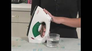 How to Add Water to an Iron for Steam Pressing [upl. by Emmer]