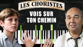 Les Choristes  Vois sur ton chemin  Piano Cover amp Tutorial [upl. by Brok]