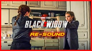 Black Widow 2021  Yelena vs Natasha Sisters Fight Scene 4K PART 1 RESOUND [upl. by Zealand]