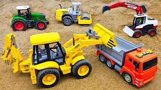 Mega RC Trucks RC Heavy Haulage RC Car Transport RC Traktor Volvo Lesu BL71 RC Wheel Loader Dozer [upl. by Aihn794]