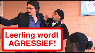 LEERLING WORDT AGRESSIEF [upl. by Rosaline]