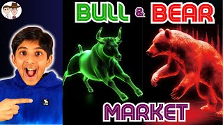 What are a Bull amp Bear Market A Simple Explanation for Kids and Beginners [upl. by Harli339]