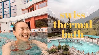 Leukerbad Switzerland Thermal Bath [upl. by Aisetra457]