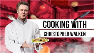 COOKING WITH CHRISTOPHER WALKEN [upl. by Edlitam]