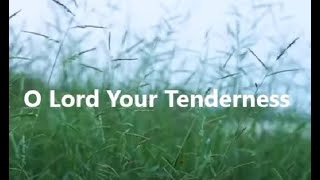 O Lord Your Tenderness  Bob Fitts lyric video [upl. by Hcurab]