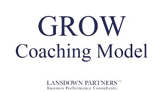 The GROW Coaching Model [upl. by Eixor306]