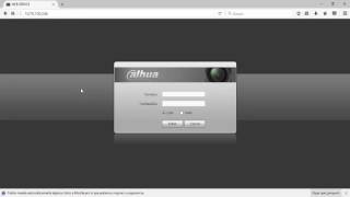 instalacion plugin DVR DAHUA [upl. by Alyled]