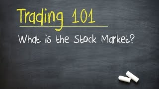 Trading 101 What is the Stock Market [upl. by Carri]