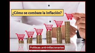 ¿Cómo se baja la inflación 📈 Políticas antiinflacionarias [upl. by Nnyltiak76]