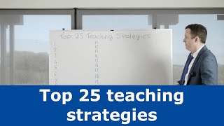 Top 25 teaching strategies [upl. by Suissac]