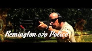 Remington 870 Police Magnum 12ga Shotgun Review HD [upl. by Naiviv577]