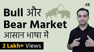 Bull Market amp Bear Market  Explained in Hindi [upl. by Bernadette]