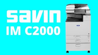 Ricoh Savin IM C2000 Overview [upl. by Mandi]