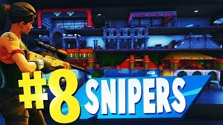 TOP 8 BEST SNIPERS VS RUNNERS Creative Maps In Fortnite  Fortnite Snipers VS Runners Map CODES [upl. by Maye]