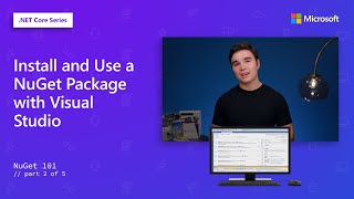 Install and Use a NuGet Package with Visual Studio  NuGet 101 2 of5 [upl. by Clarise]