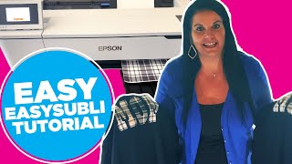 An EASY Guide to Siser Easysubli  Tutorial  Dye Sublimation HTV [upl. by Kirat]