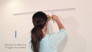 How to Install an Easy Track Closet System [upl. by Kenna]