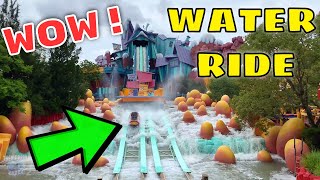 4K Dudley DoRights Ripsaw Falls POV Water Log Ride Islands of Adventure Universal Orlando [upl. by Evelyn]