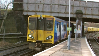 Half an Hour at 216  Birkenhead North Station 1022017  Class 507 508 terminus [upl. by Maynord]