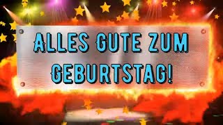 Geburtstagsvideo rockige Geburtstagsgrüße [upl. by Ahseinod]