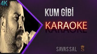 Kum Gibi Karaoke Türkü TSM [upl. by Leinadnhoj]