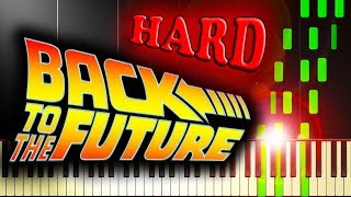 BACK TO THE FUTURE  THEME  Piano Tutorial [upl. by Bethena]