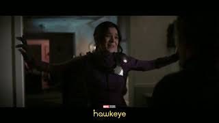 Kate Bishop Vs Yelena  Hawkeye TV Series Episode 6 [upl. by Sedgewake]