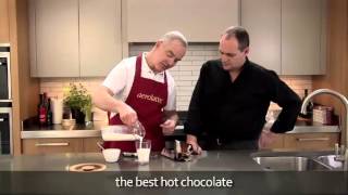 How to make a hot chocolate using an aerolatte milk frother [upl. by Pierre]