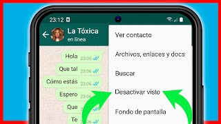 Cómo DESACTIVAR EL VISTO EN WHATSAPP ► Haz esto [upl. by Tades]