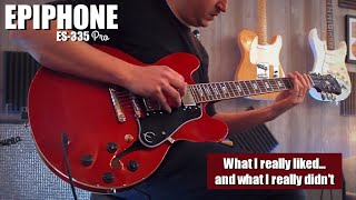 Epiphone ES335 Pro [upl. by Tesler593]